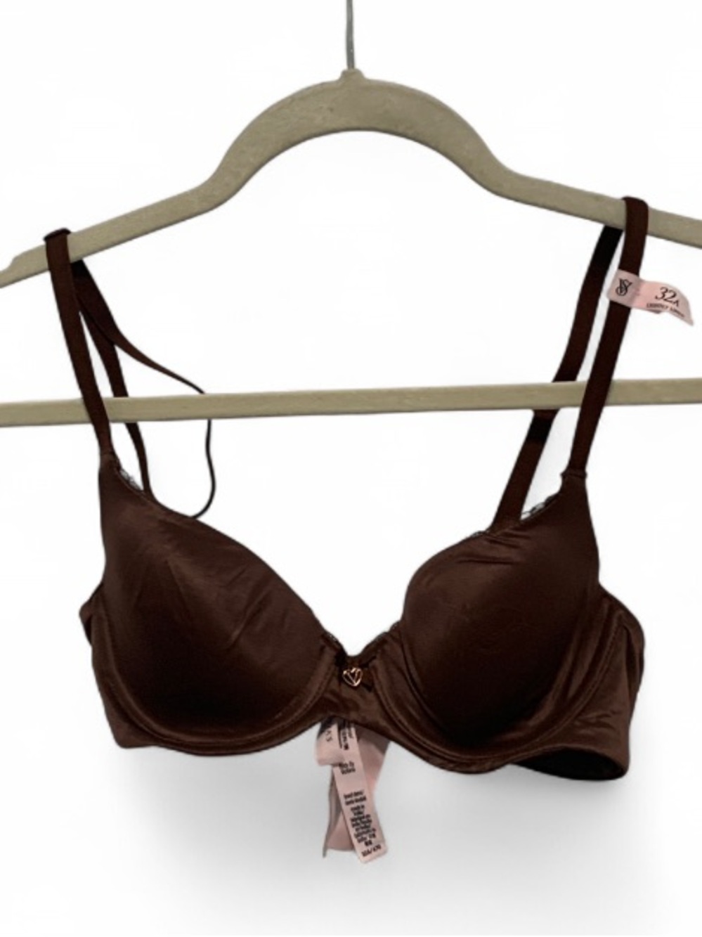 Victoria’s Secret Lined Demi Underwire Bra - Brown